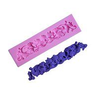 Y&amp;XL&amp;H Bakeware Silicone Vine Pattern Fondant Mold Cake Decoration Mold N2