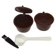 Reusable Refillable Coffee Capsules, Filter Cups Compatible Pods, Cafeteras Kapseln Box, Use 150 times , Applies... N4