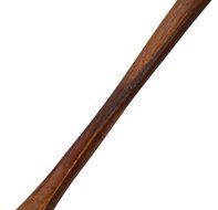 8-1/3 Inch High-grade Long Handle Nanmu Wooden Tea Coffee Mixing Measuring Spoon, Set of 2 (4) N10
