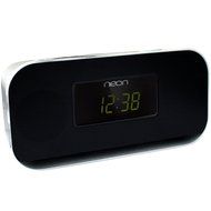 Neon Ms115bt-37 Clock Radio with Perfect Sound, Bluetooth, Dual Alarm and 20 Fm Radio Station Presets N3
