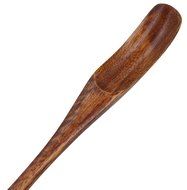 8-1/3 Inch High-grade Long Handle Nanmu Wooden Tea Coffee Mixing Measuring Spoon, Set of 2 (4) N12