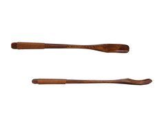 8-1/3 Inch High-grade Long Handle Nanmu Wooden Tea Coffee Mixing Measuring Spoon, Set of 2 (4) N13