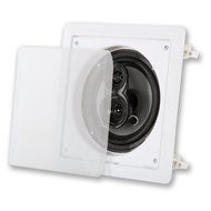 Acoustic Audio CS-i63s In Ceiling Square 3-Way Speaker (White)