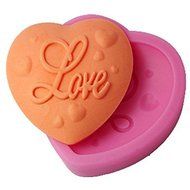 Sher FOUR-C Cake Mold Love Heart Decor Silicone Mould Color Pink