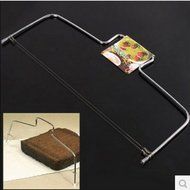 Autek Stainless Steel Layered Cake Cutter Slicer Leveler with 2 pcs Cutting Wire(3DMold-Cakecutter) N2