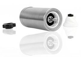Orvite Ceramic Burr Manual Coffee Grinder - Portable Stainless Steel Conical Coffee Mill with Hand Crank - Aeropress... N6
