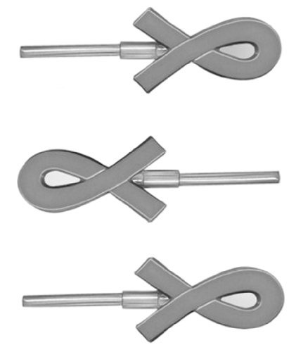 CK Products 3-3/8"Awareness Ribbon Choc Mold
