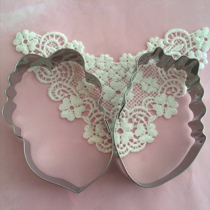 Parrot Tulip Flower Set (2 cutters) Silicone Mold and Cutter By Oh! Sweet Art FDA Approved for Food