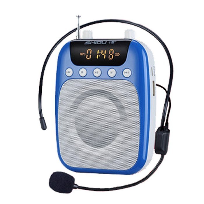 Vkenis High Power Teaching Speaker Voice Amplifier Loudspeaker With FM MP3 Player N8