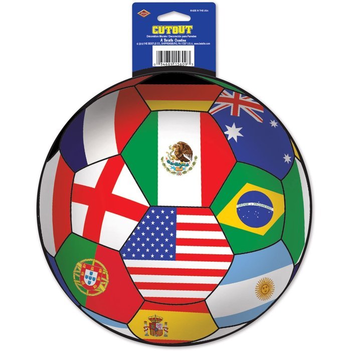 Beistle Cutout, 10-Inch, England N10