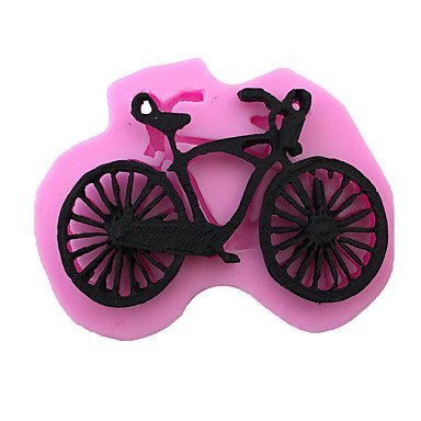 Y&XL&H Mountain Bike Cartoon Sugar Eggs Style Candy Fondant Cake Molds For The Kitchen Baking Molds