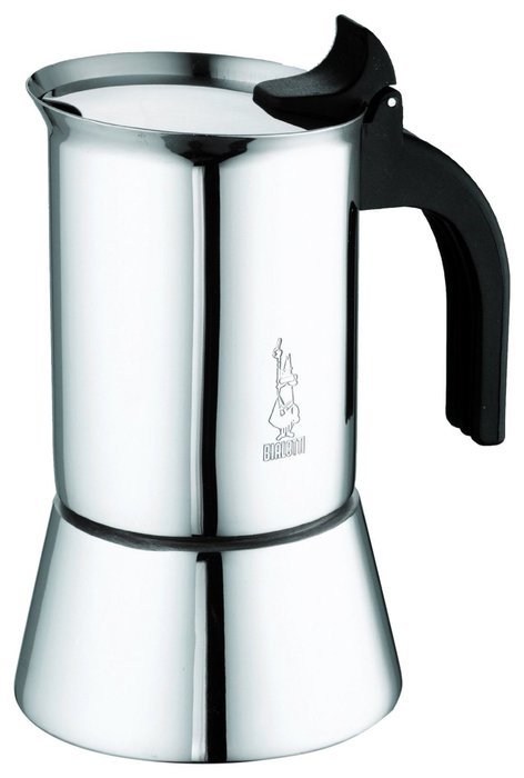Bialetti Elegance Venus Induction 10 Cup Stainless Steel Espresso Maker N4
