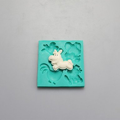 Sher Animals shape Chocolate Silicone Molds,Cake Molds,Soap Molds,Decoration Tools Bakeware N2
