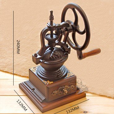 Taiwan imported be8701-1 hand-cranked grinder grinding machine coffee grinder Vintage N2