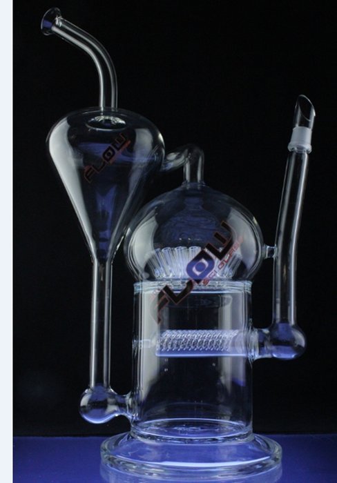 Y&Q Glass Rig Diameter 95MM Height 330MM