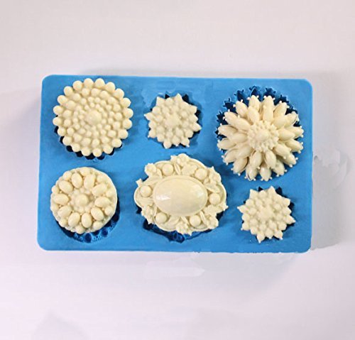 AnyanaServeral tipo de broche hermoso az&uacute;car decoraci&oacute;n de la torta herramientas de la torta