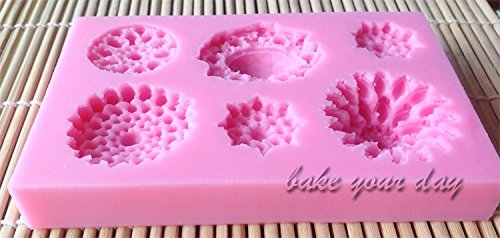 AnyanaServeral tipo de broche hermoso az&uacute;car decoraci&oacute;n de la torta herramientas de la torta N3