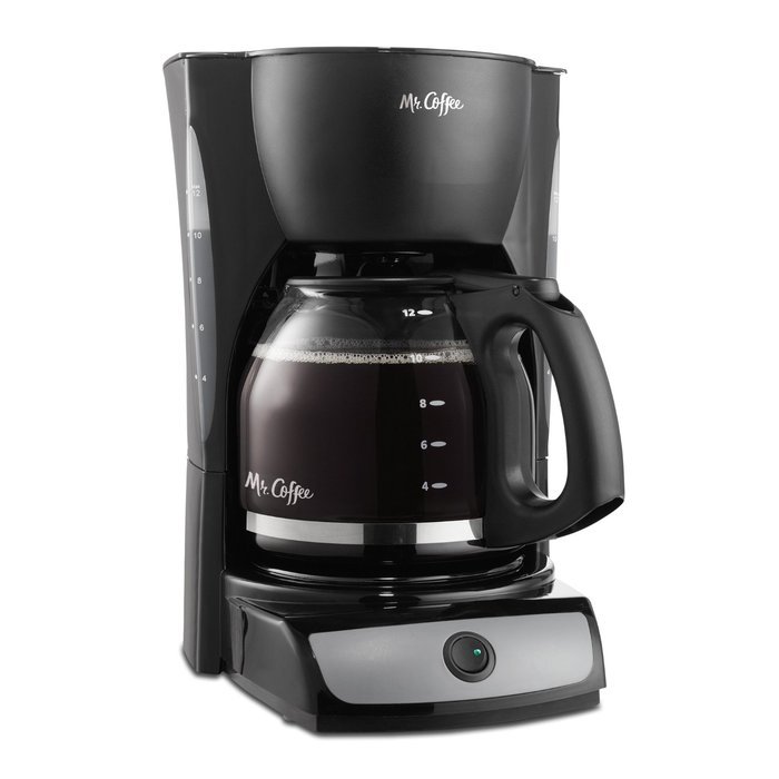 Mr. Coffee CG13 12-Cup Switch Coffeemaker, Black N5