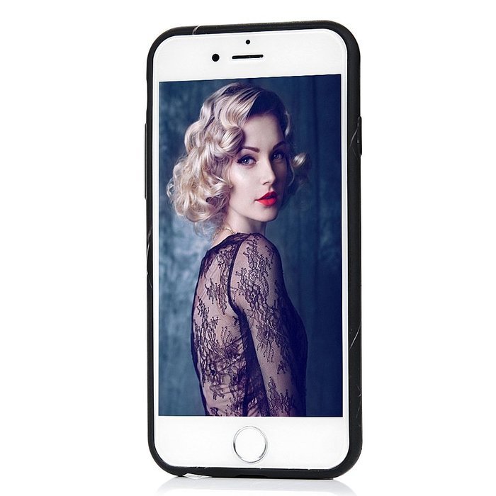 iPhone 6S Case,iPhone 6 Case (4.7") - Marble Pattern Series Slim Fit Shock-absorption Soft Flexible TPU Protective... N8