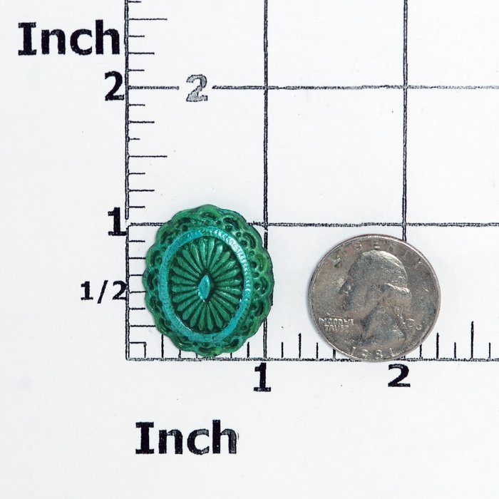 Western Concho Silicone Mold Easy to use with Chocolate, Fondant, Candy, Resin, Polymer Clay, Metal Clay. Jewelry... N3