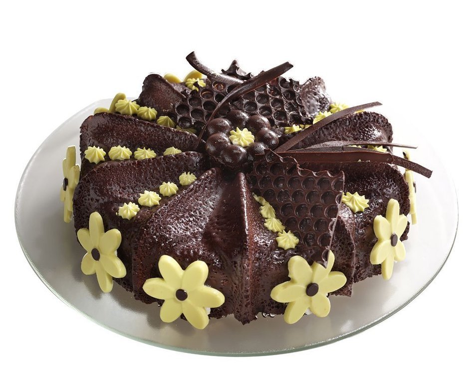 Silikomart Silicone Fancy and Function Bakeware Collection Cake Pan, Ornamental N15