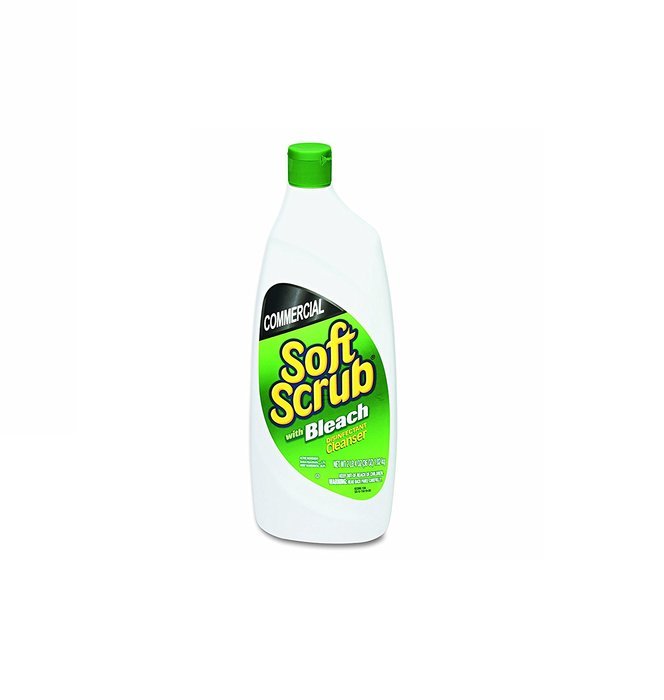 DIA15519 - Soft Scrub with Bleach Disinfectant Cleanser, 36 oz. Bottle, 6/Carton