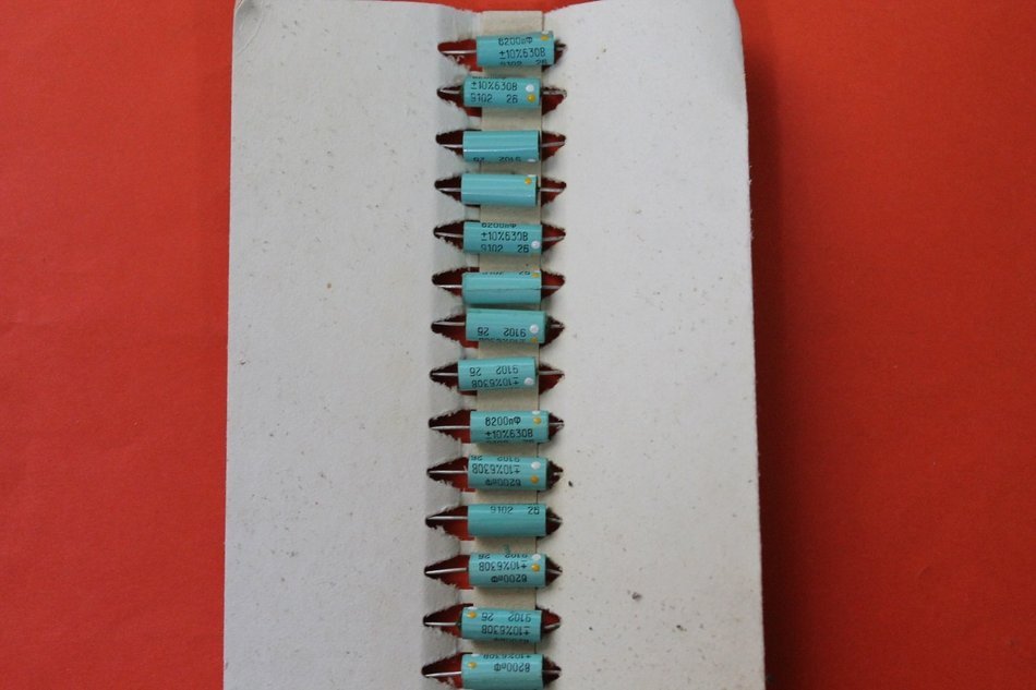 Capacitor PETP K73-11 630V 8200pF USSR 10 pcs