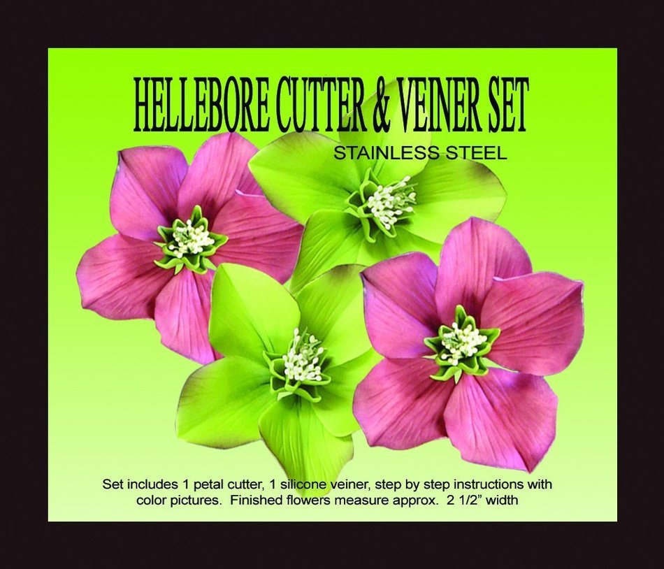 Hellebore Cutters & Veiner Set