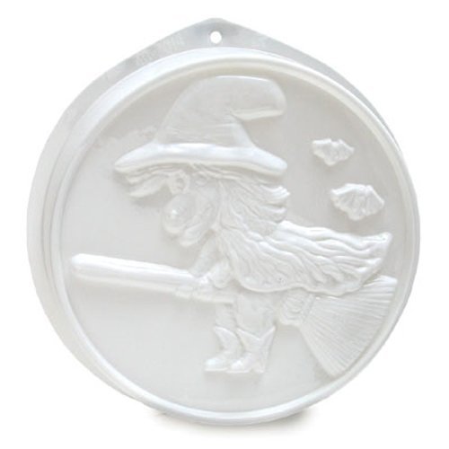 CK Products Witch On Broom Pantastic Plastic Cake Pan