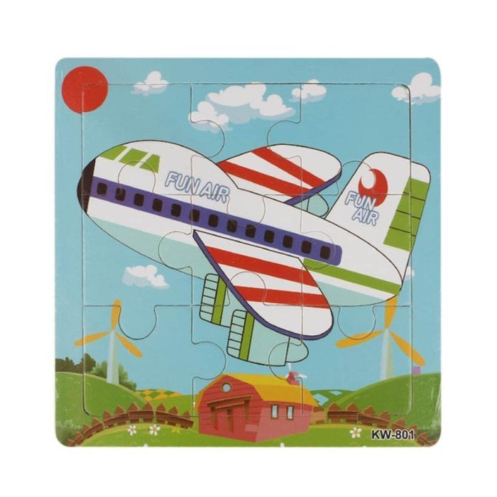 Aircraft Puzzles Toys ，BeautyVan Aircraft Jigsaw Toys For Kids Education And Learning Puzzles Toys