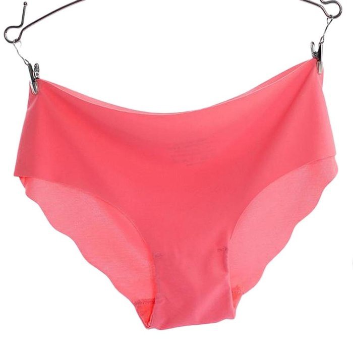 Underwear, PHOTNO Women Invisible Underwear Thong Cotton Spandex Gas Seamless Crotch M/L N7