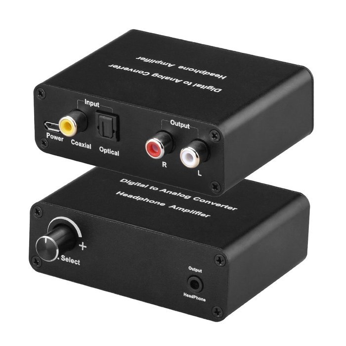 E-More 192KHz USB DAC Headphone Amplifier AMP Digital to Analog Audio Converter Support Toslink / SPDIF or Coaxial... N2