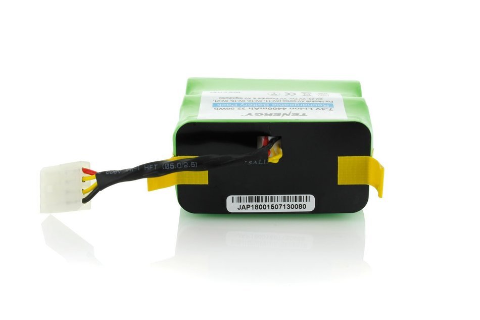 2 pcs Tenergy Li-ion 7.4V 4400mAh Replacement Battery for Neato&reg; XV-series (XV-11, XV-12, XV-15, XV-21, XV-25,... N5