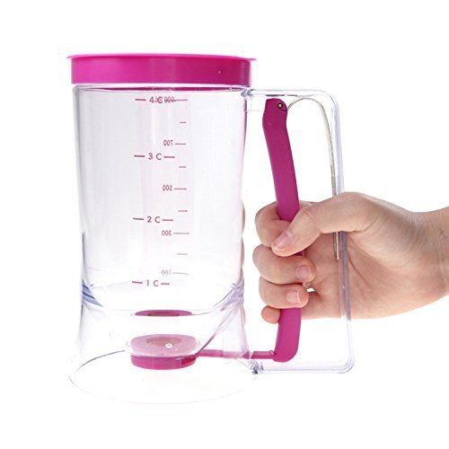 TecGeo(TM) New Baking Cake Batter Cream Dispenser Essentials Dough Cupcake Batter Dispensers For Baking Cupcakes... N6