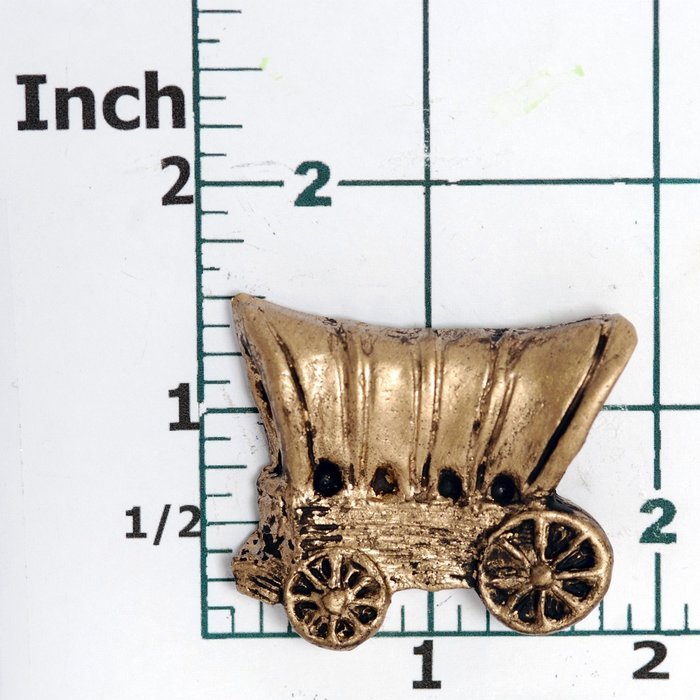 Covered Wagon Silicone Mold Easy to use with Chocolate, Fondant, Candy, Resin, Polymer Clay, Metal Clay. Jewelry... N6