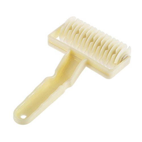 Generic Home Kitchen Pizza Bread Tool Rolling Pin Roller Cutter Lattice N5