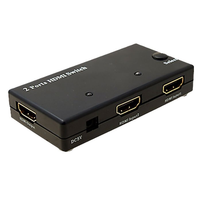 2 Port HDMI V1.3 Selector Amplifier Switch Switcher