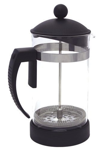 32 Oz. Milano Heat Resistant (Borosilicate) Gourmet Coffee Press by ZUCCOR (BLACK) N4