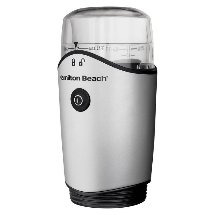 Hamilton Beach Coffee Grinder (Aluminum Finish) N3