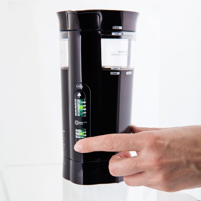 Mr. Coffee 12 Cup Electric Coffee Grinder with Multi Settings, IDS77 N3