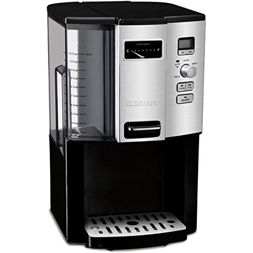 12-Cup Stainless Steel Coffee on Demand Programmable Coffeemaker, Black/Silver