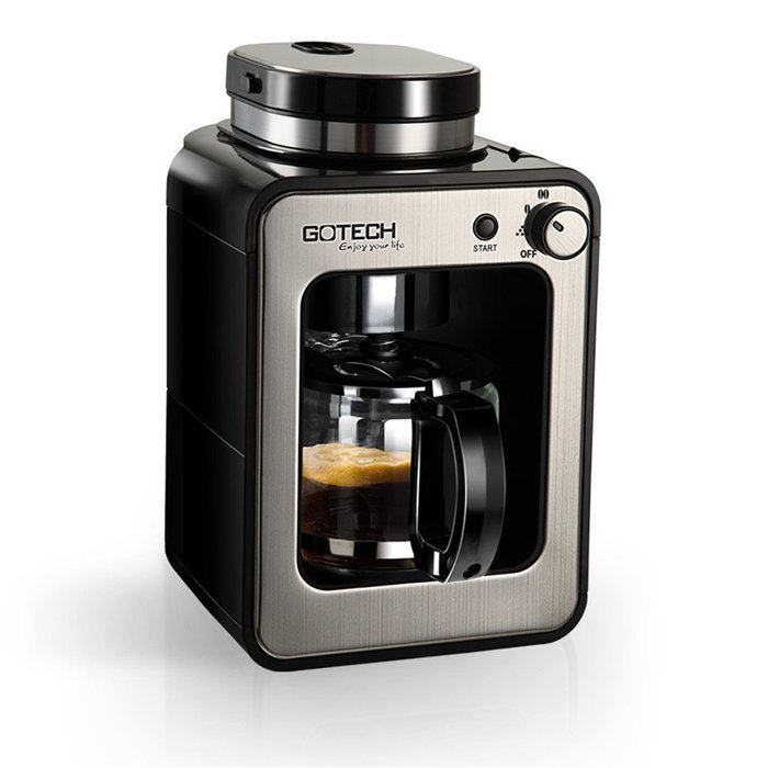 Royal- CM6686A American Drip Automatic Coffee Machine Freshly Ground Coffee Pot Bean Powder Dual Purpose