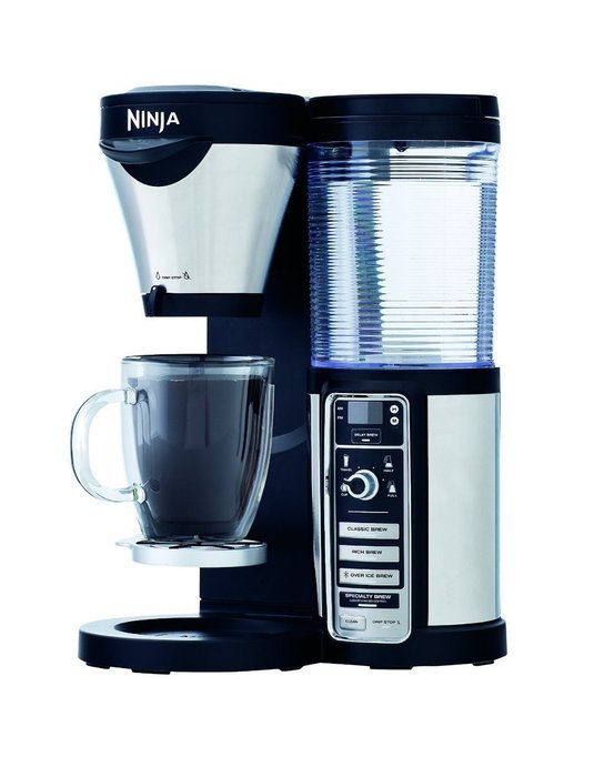 Ninja Coffee Maker, Bar Brewer Style with 4 Brew Size Options, From Single Cup to 10 Cup Stainless Steel Carafe... N2