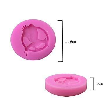 Y&XL&H Phoenix Badge Style Sugar Candy Fondant Cake Molds For The Kitchen Baking Molds N2