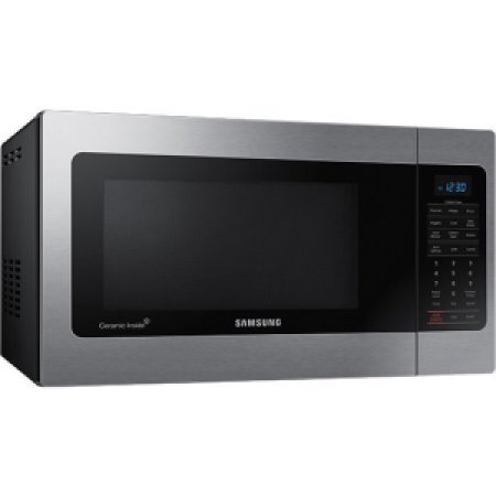 Samsung MG11H2020 1.1 cu. ft Counter Top Microwave with Grilling Element Stainless Steel MG11H2020CT/AA N2