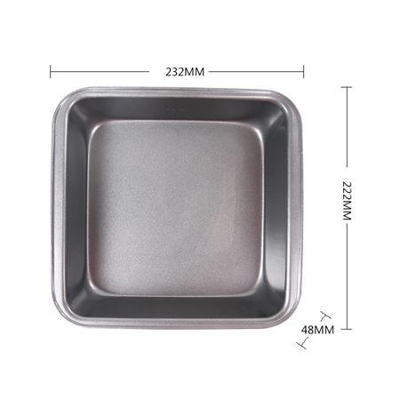 7 Inch Non-stick Square Baking Cake Pan Korean Deep Mouth Bread Toast Mold Household Bakeware N2