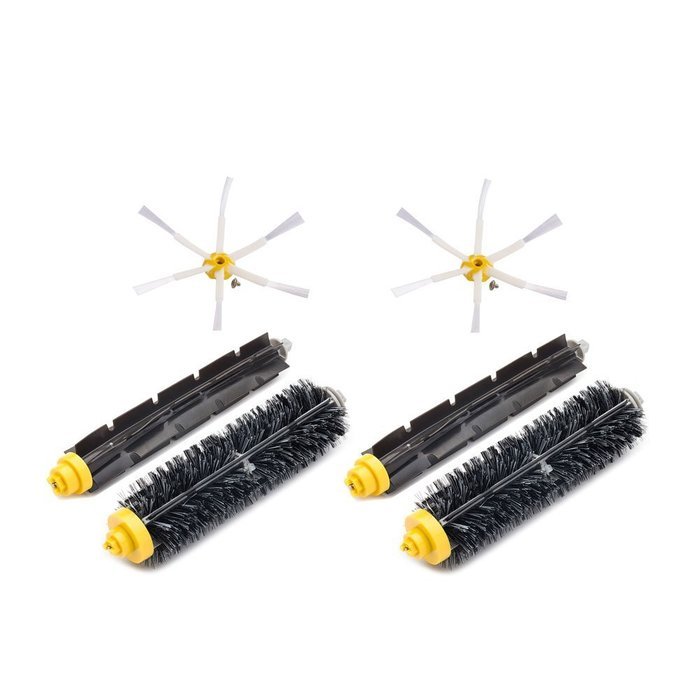 Neutop Bristle Brush & Beater Brush & 6 Arms Side Brush for iRobot 600 700 Series