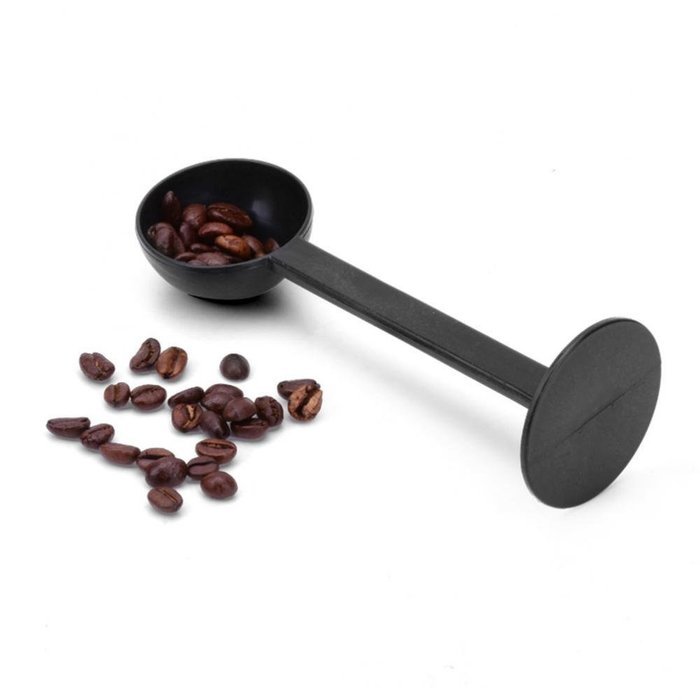 2 in1 Coffee Espresso Scoop 10g Plastic Measuring Spoon Tamper Length 150mm N3