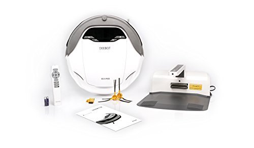 Ecovacs D63S DEEBOT Floor Cleaning Robot, White N5