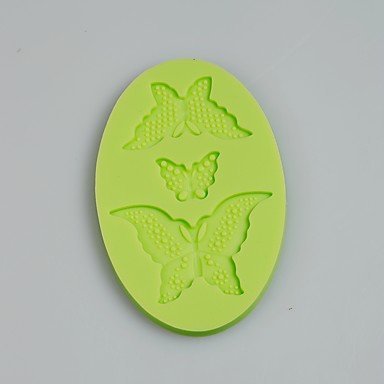 Sher Lace Butterflys Silicone Mold for Chocolate Polymer Clay Candy Sugarcraft Tools Cake Decoration Mould N3
